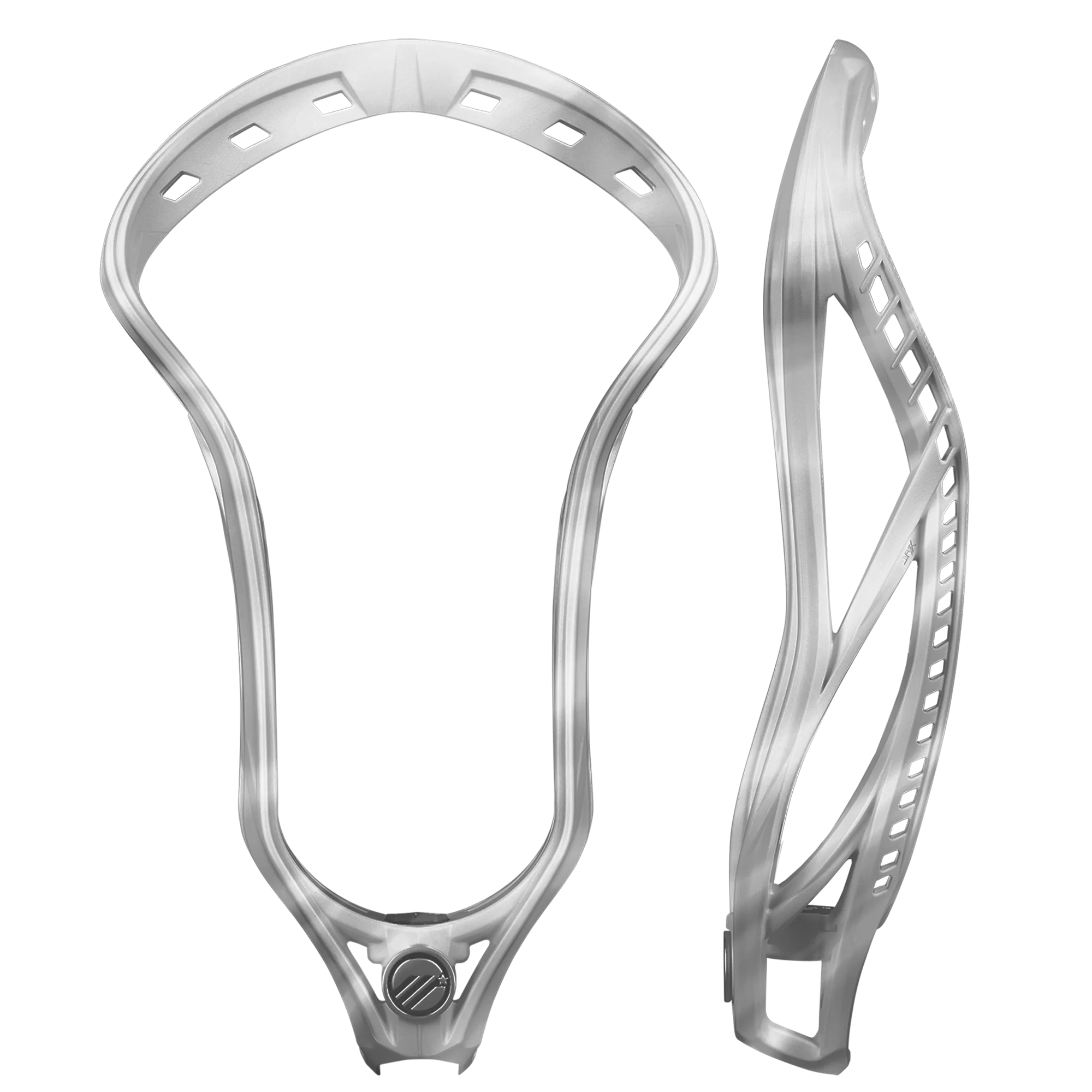 Maverik Kinetik 3.0 Chrome Dyed Men's Unstrung Lacrosse Head - Image 4