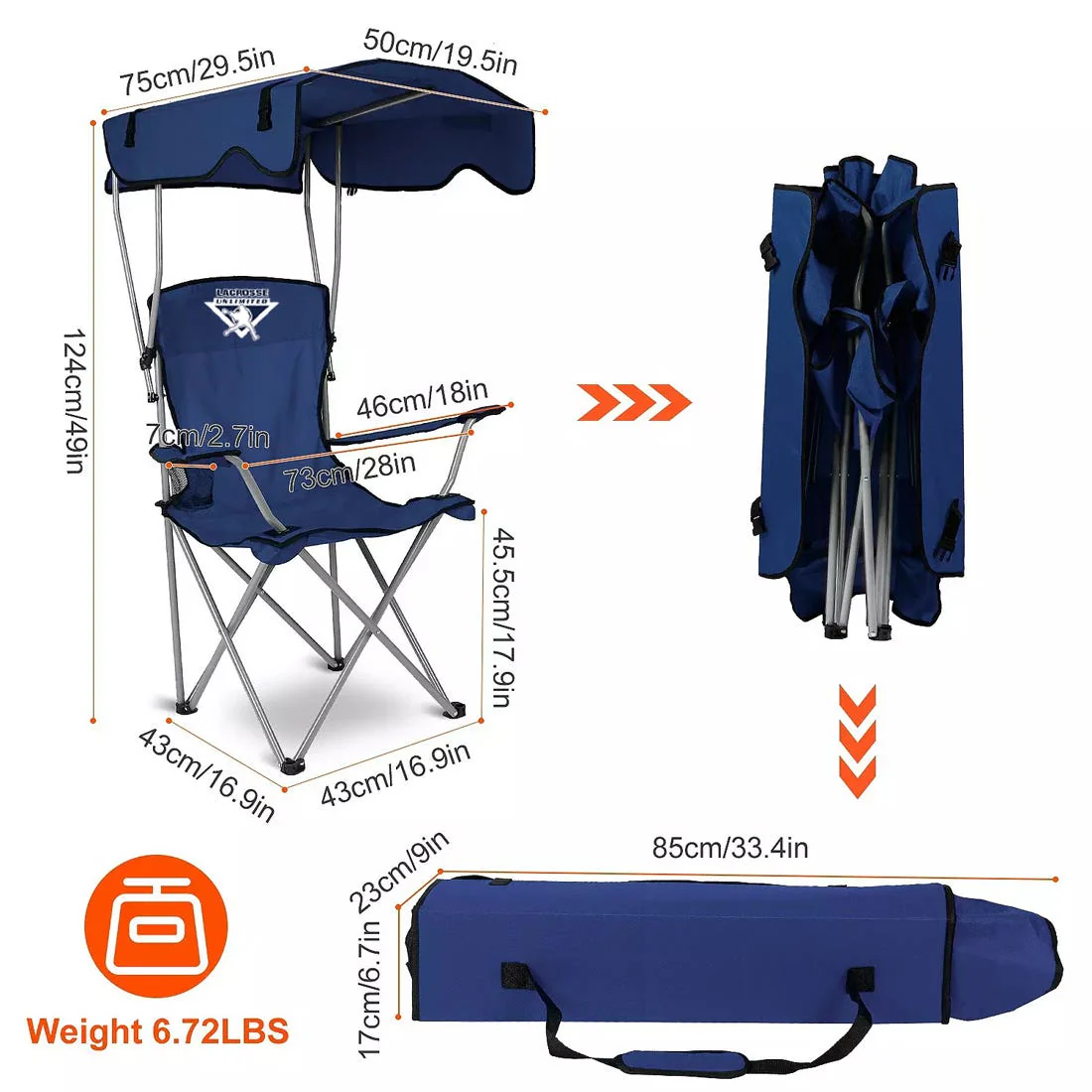 Lacrosse Unlimited Sideline Chair - Image 4