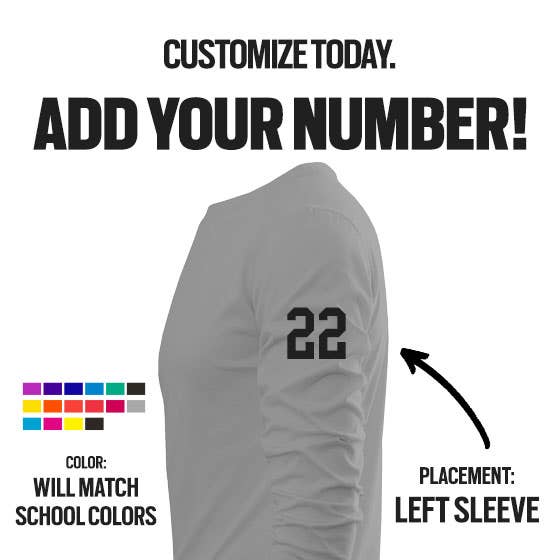 Maryland Lacrosse Under Armour Long Sleeve Tee - Adult - Image 3