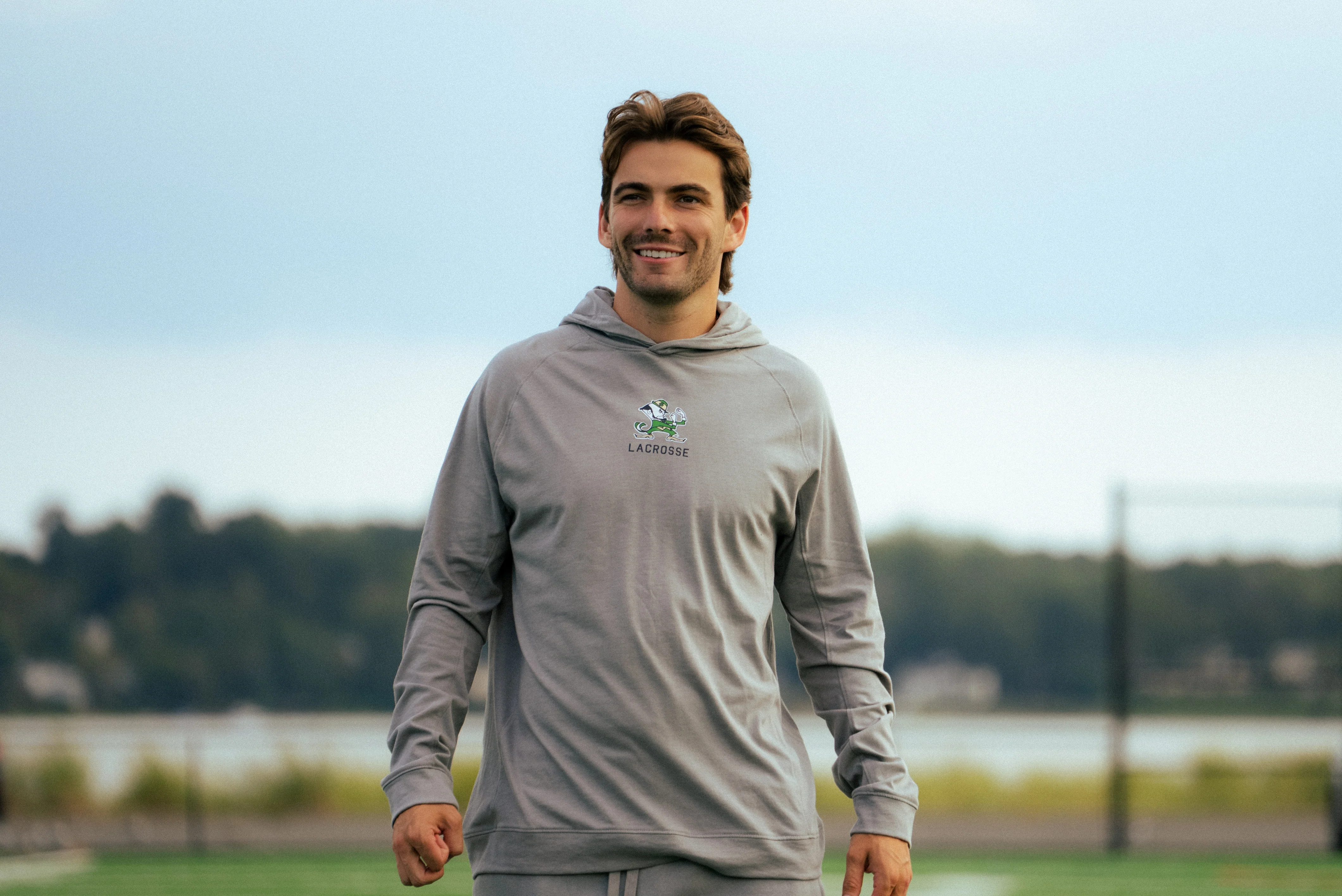 Notre Dame Long Sleeve Hoodie - Image 4