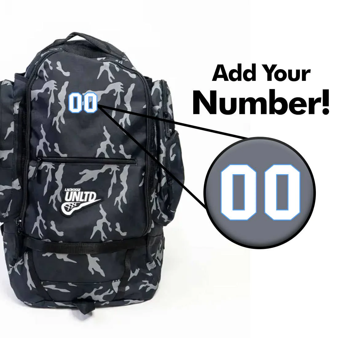 Overtime Black-Ops Adult Lacrosse Backpack - Image 2