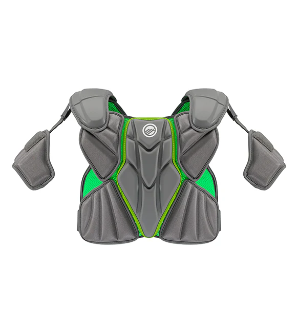 Maverik MX EKG Grey Lacrosse Shoulder Pads - Image 3