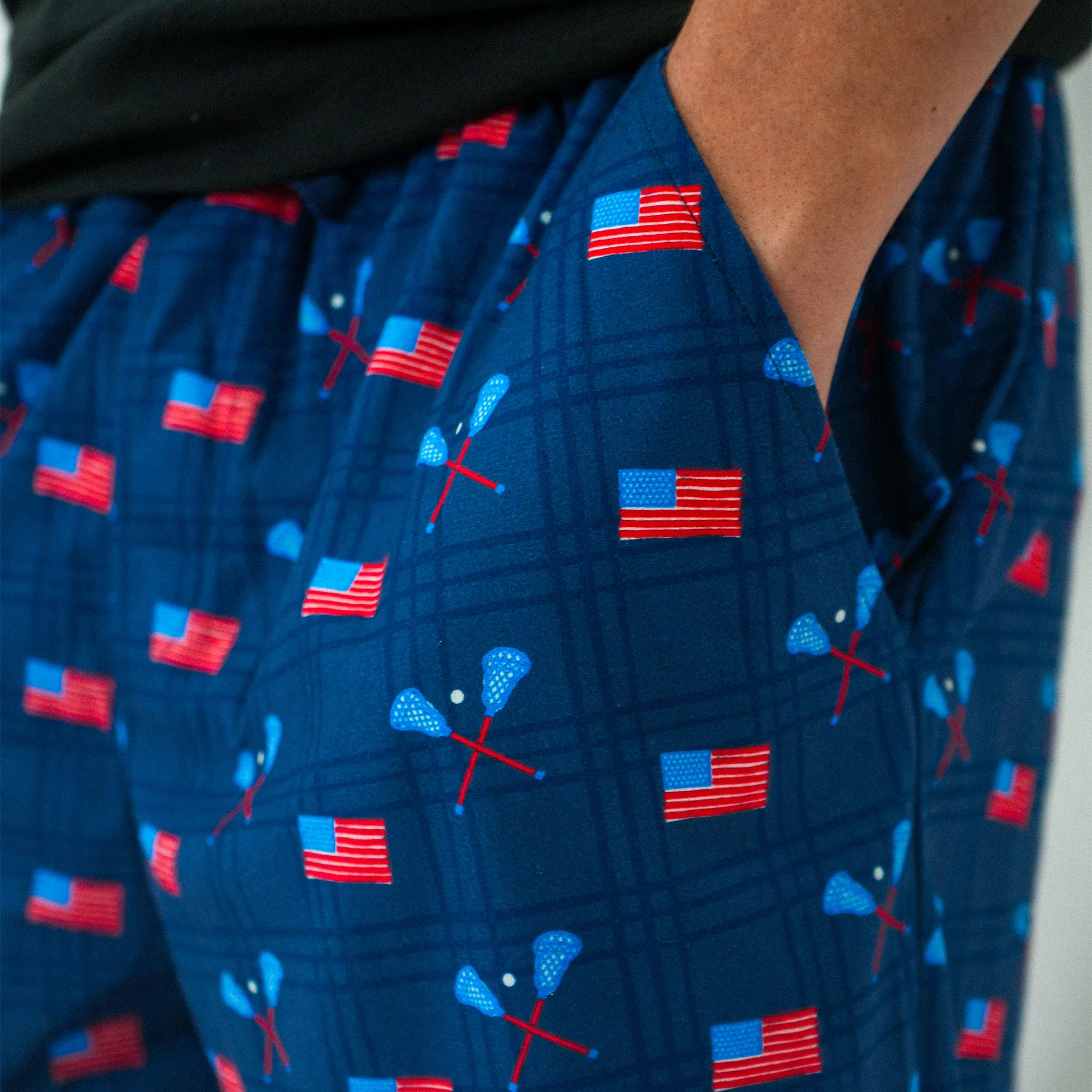 Navy USA Lounge Pants - Image 4