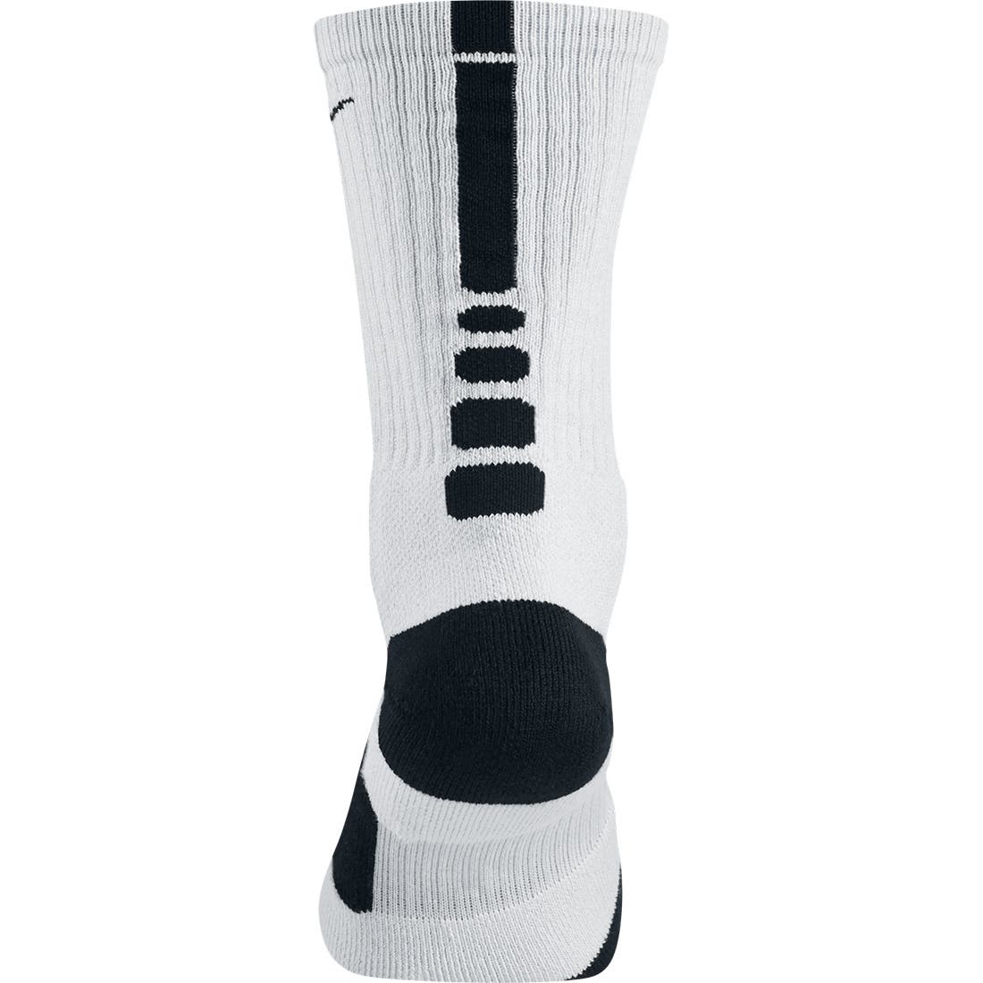 Nike Elite Crew Socks - White/Black - Image 2