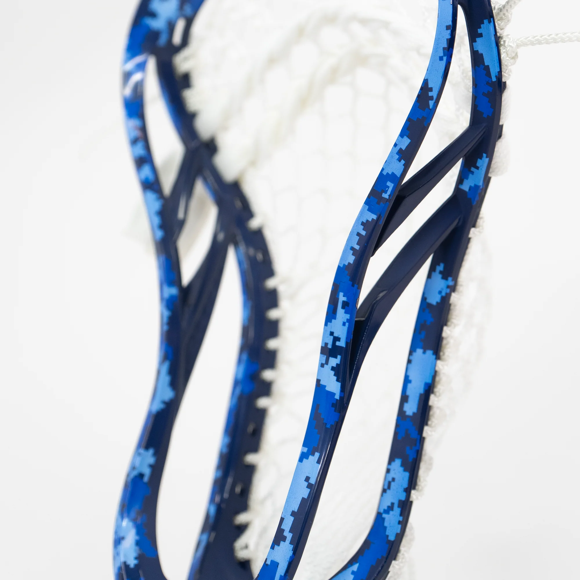 Nike L4 Blue Camo Dyed Lacrosse Head - Image 3