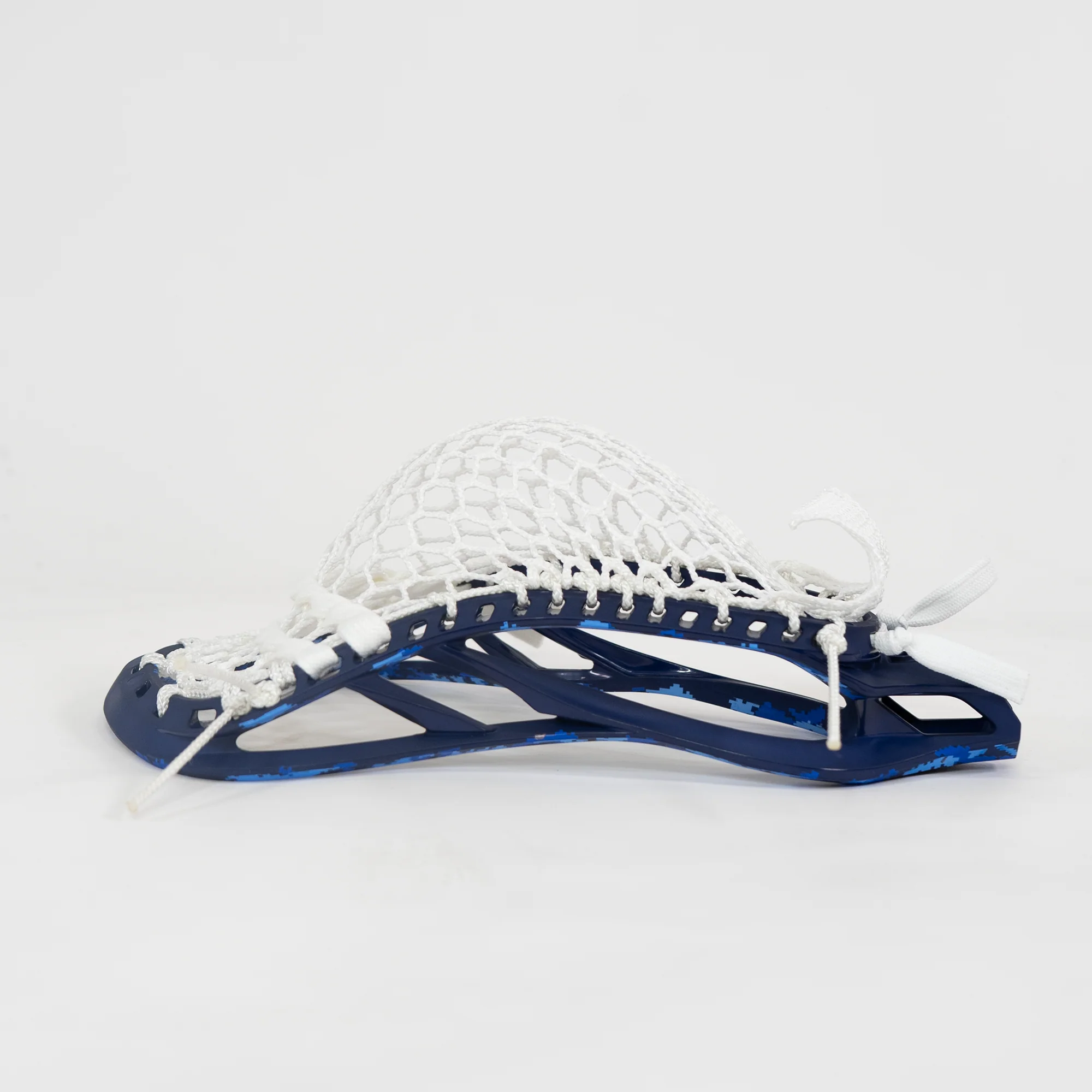 Nike L4 Blue Camo Dyed Lacrosse Head - Image 4