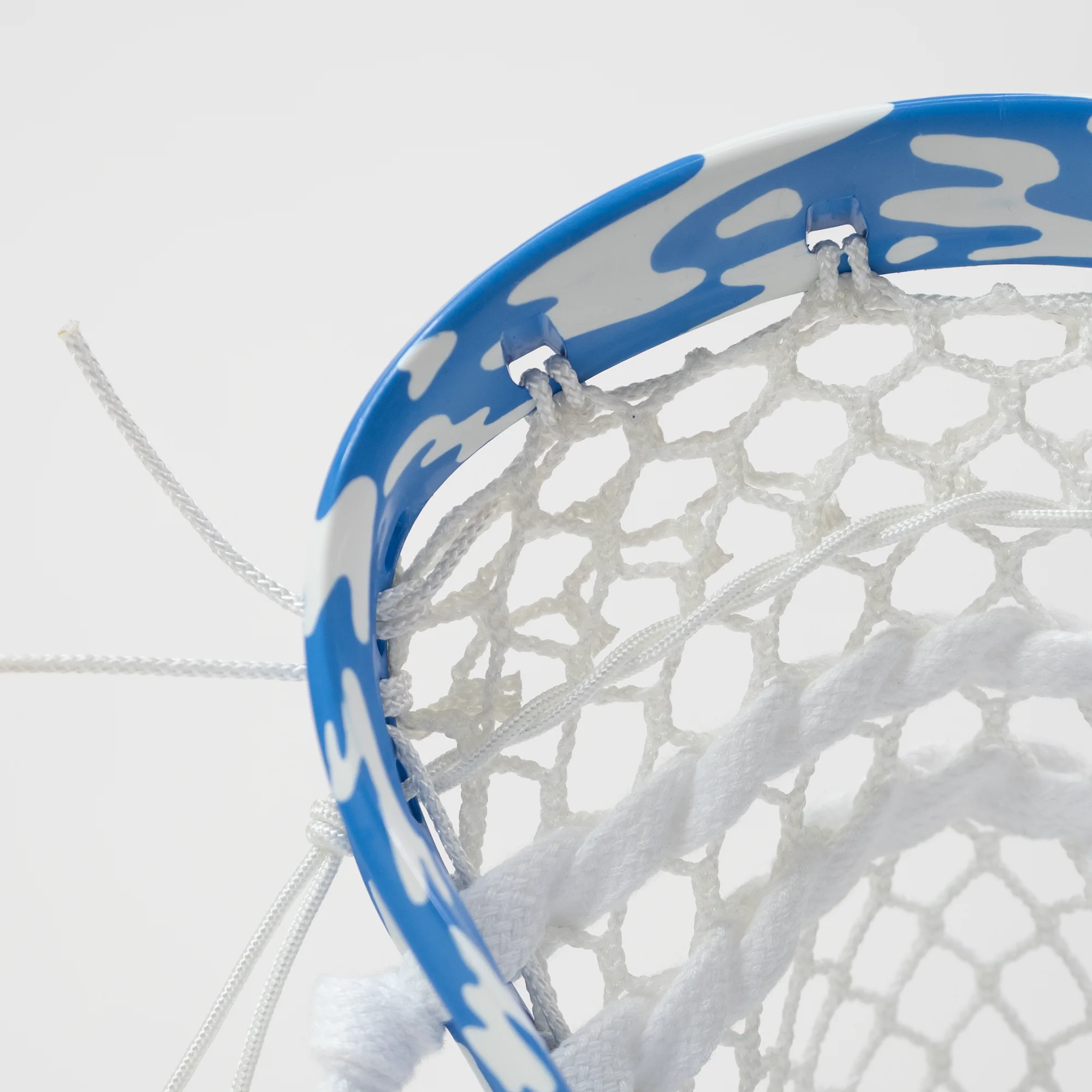THRONE OMEN Blue Drip Dyed Lacrosse Head - Image 2