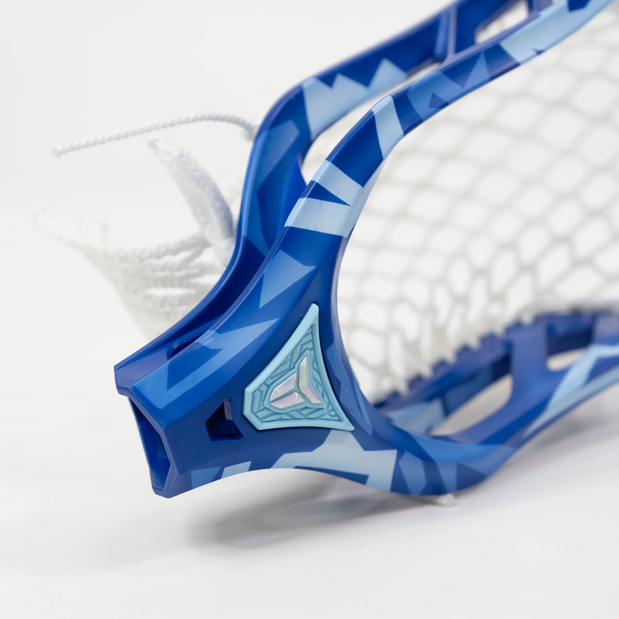 THRONE OMEN Electric Blue Dyed Lacrosse Head - Image 4