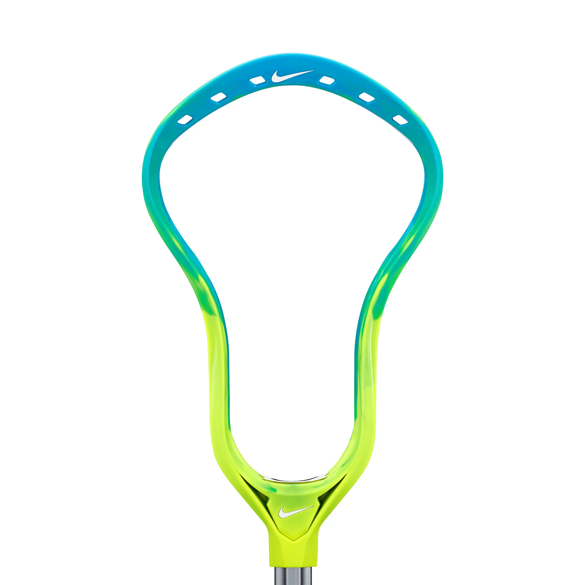 Nike L4 Electric/Volt Split Men's Unstrung Lacrosse Head