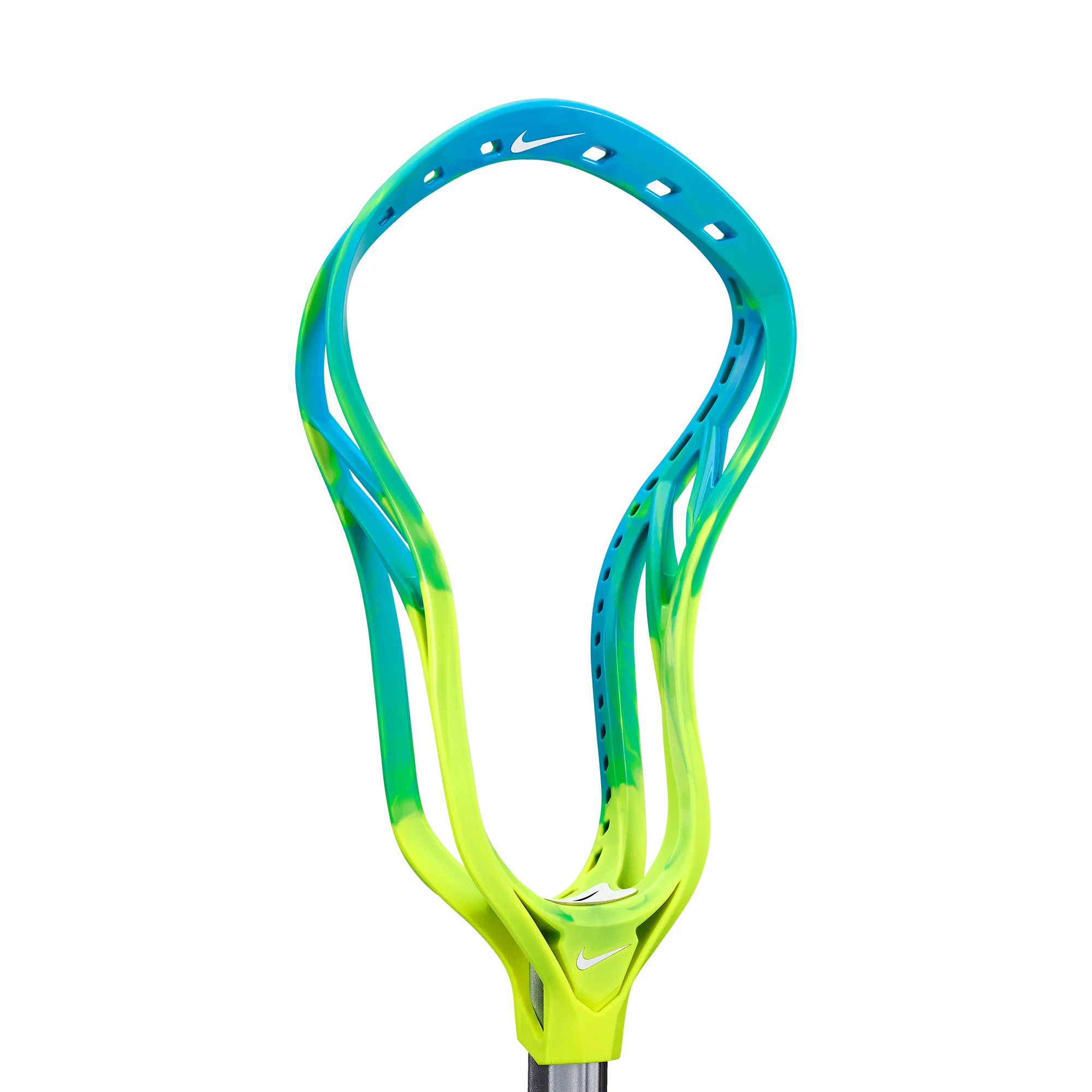Nike L4 Electric/Volt Split Men's Unstrung Lacrosse Head - Image 3