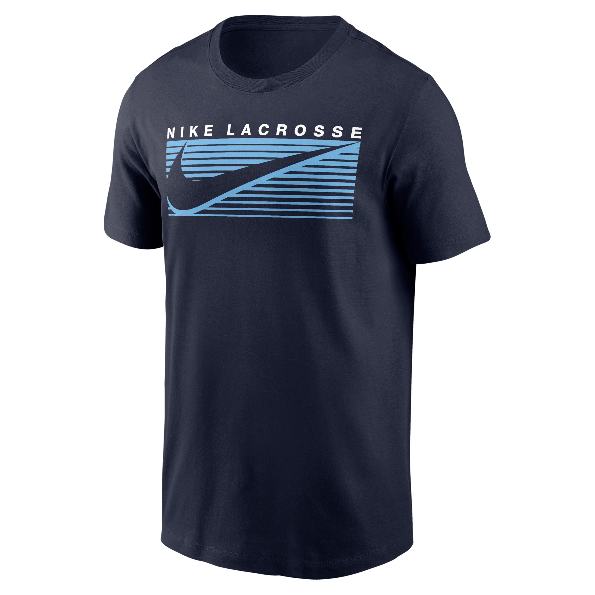 Nike Adult Lacrosse Tee- Navy