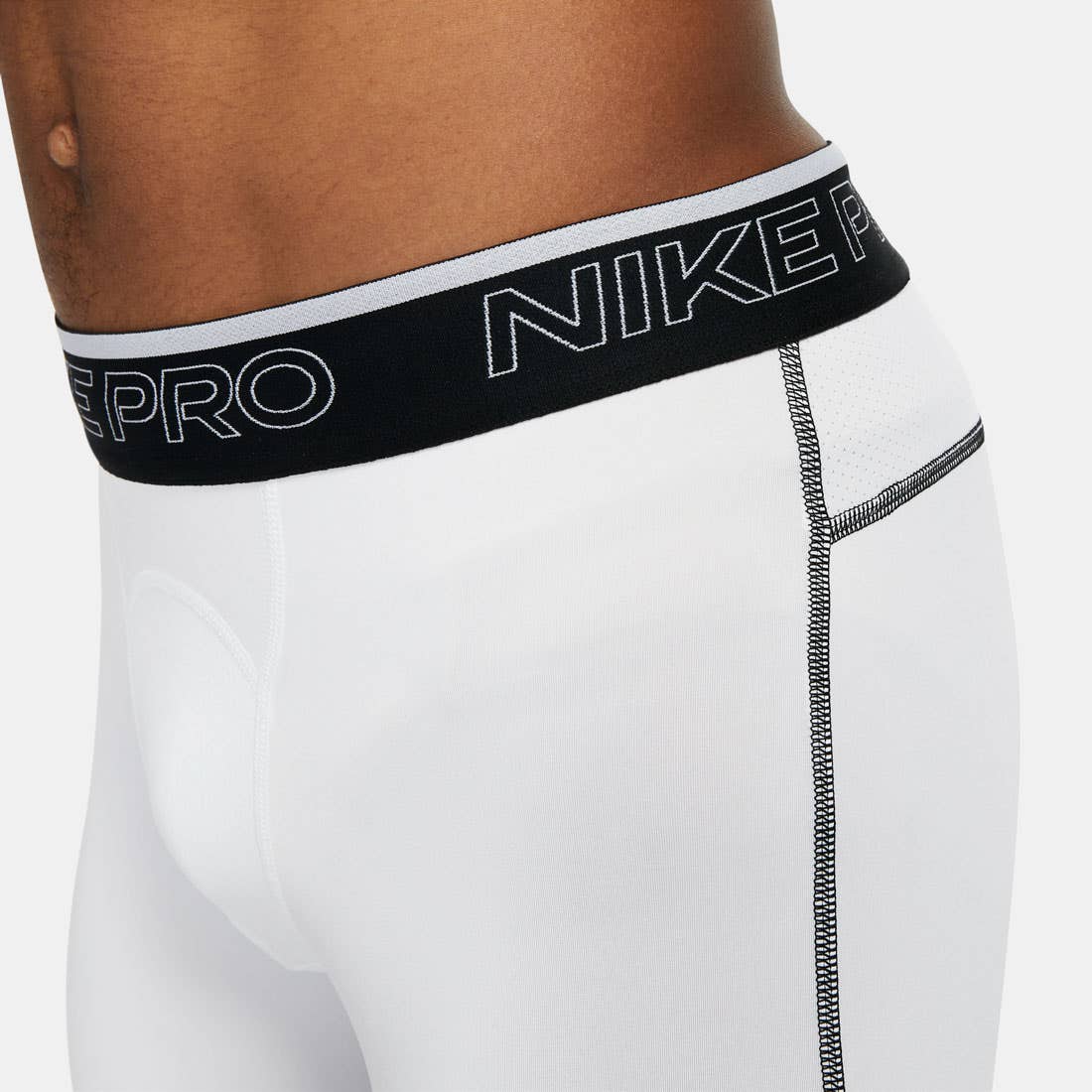 Nike Men's Pro 3/4 Compression Pants - Adult - Image 6