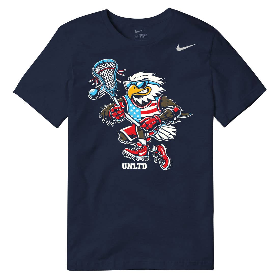 Eagle Bro Youth Nike Lacrosse Tee