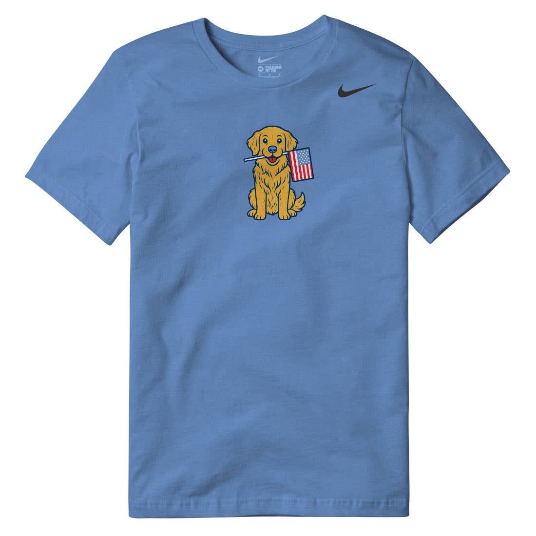 Golden Youth Nike Lacrosse Tee - Image 2