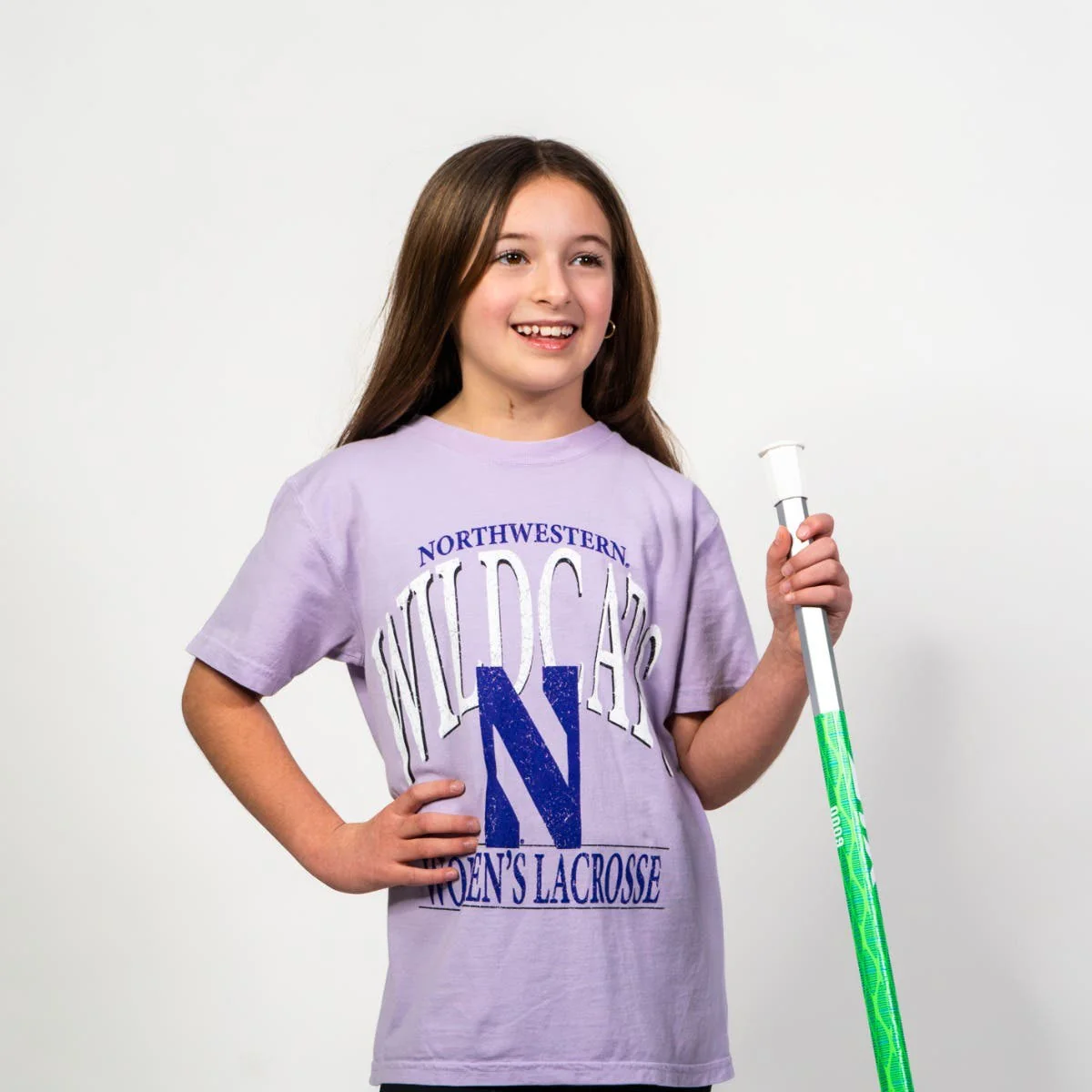 Northwestern Youth Lacrosse Tee - Image 2