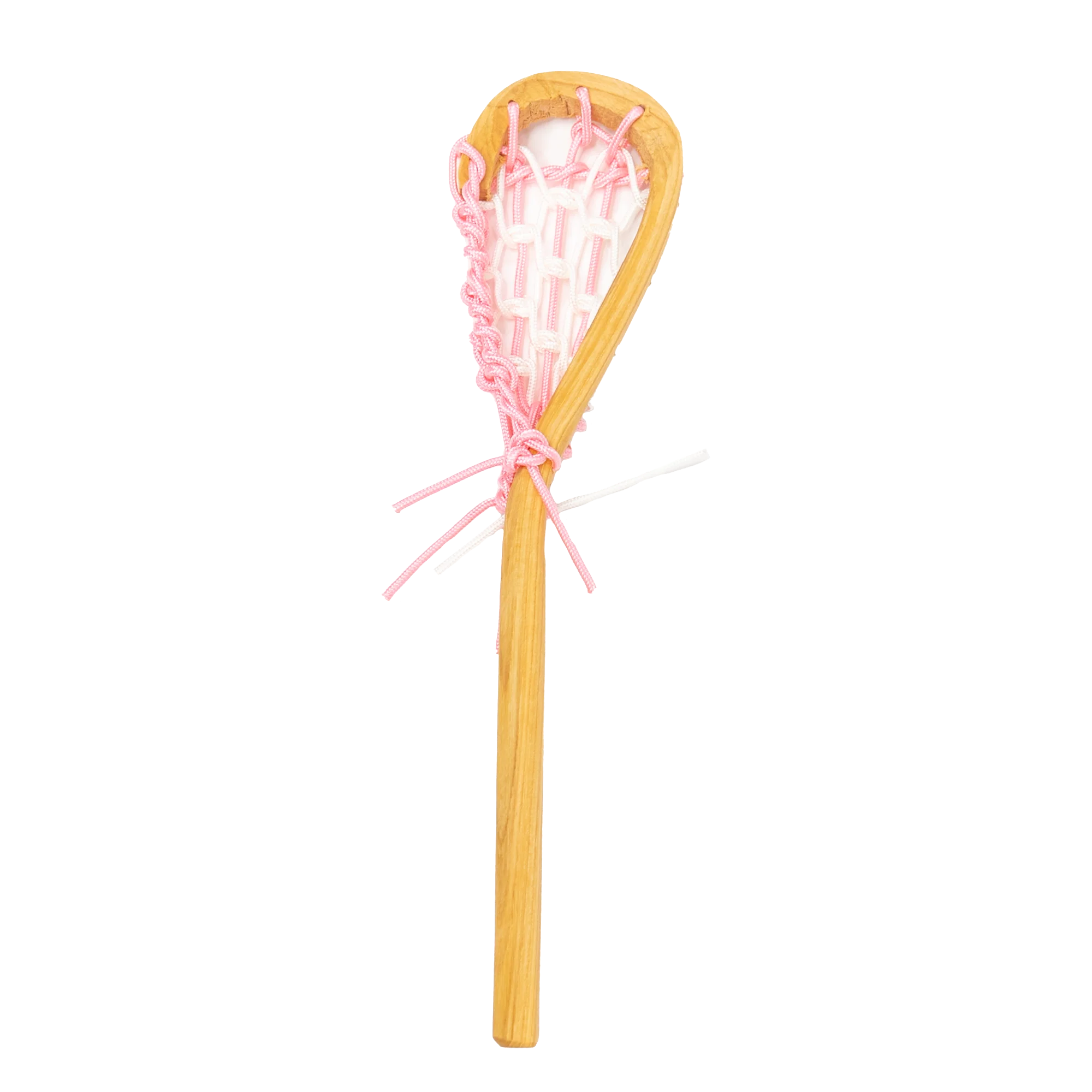 Pink Wooden Mini Lacrosse Stick - Image 3