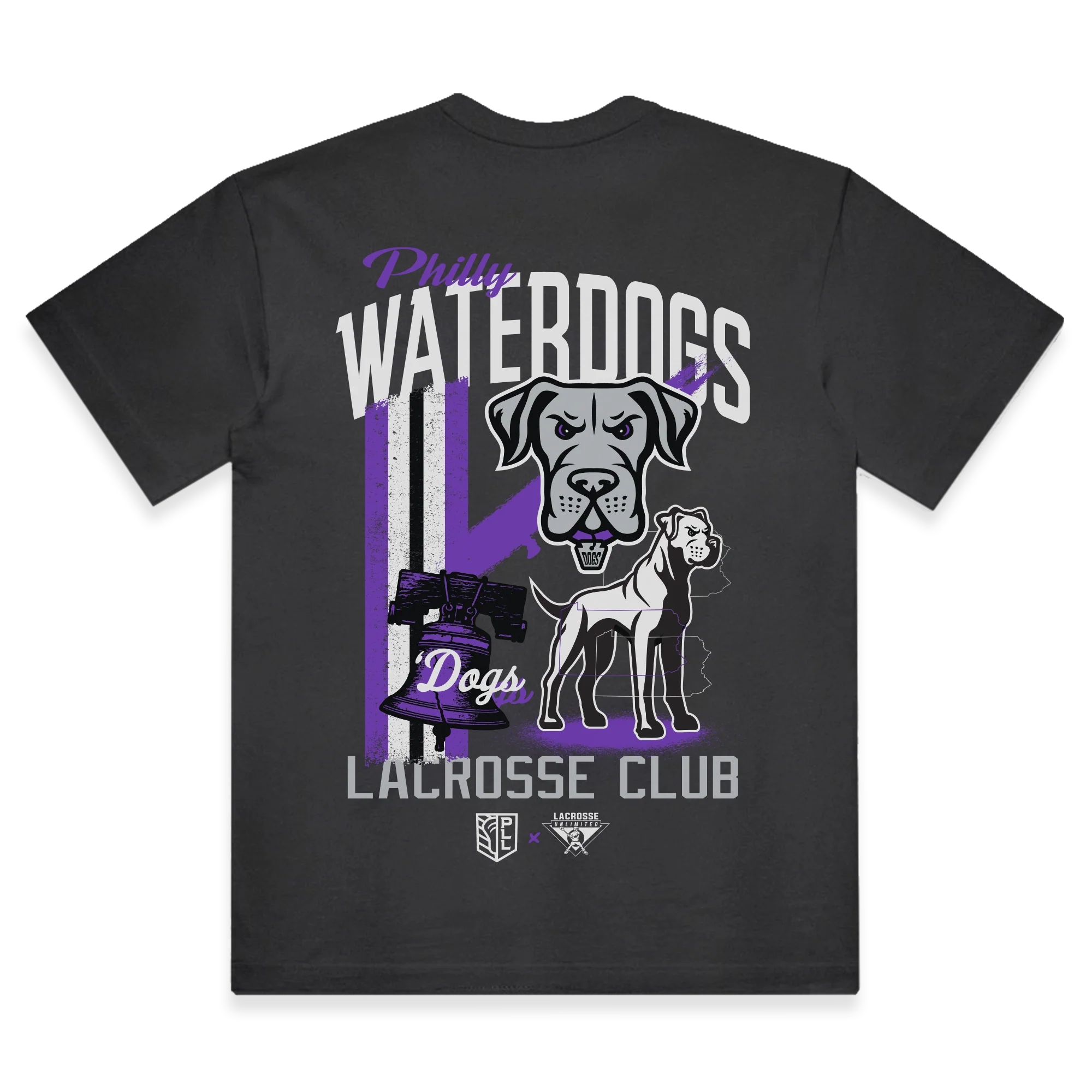 Philly Waterdogs Adult Lacrosse Tee