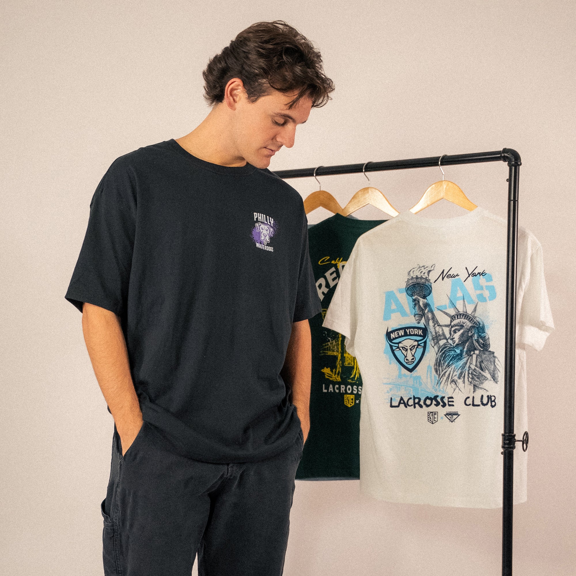 Philly Waterdogs Adult Lacrosse Tee - Image 2