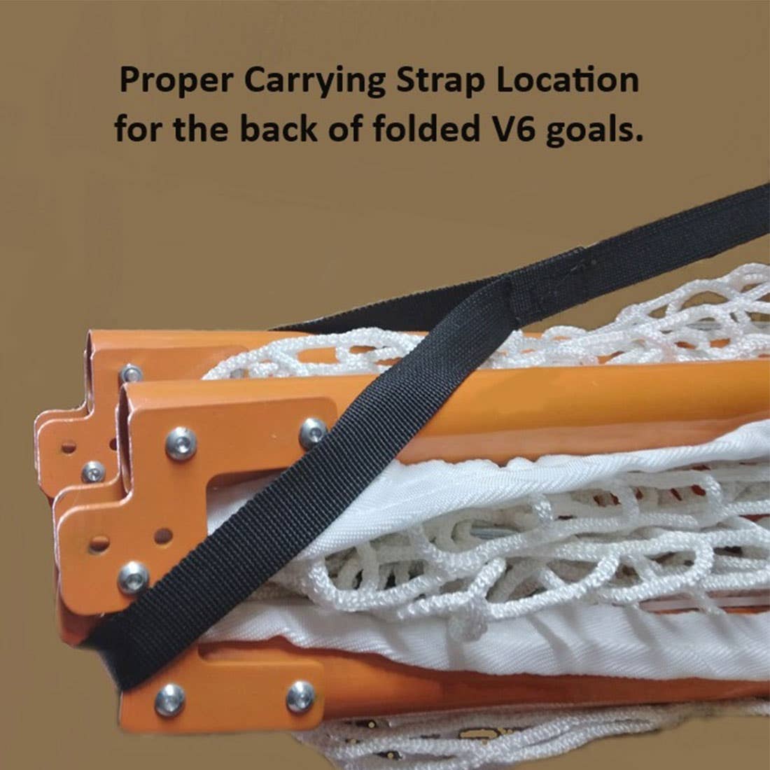 Rage Cage Club V6 Folding Lacrosse Goal - Image 7