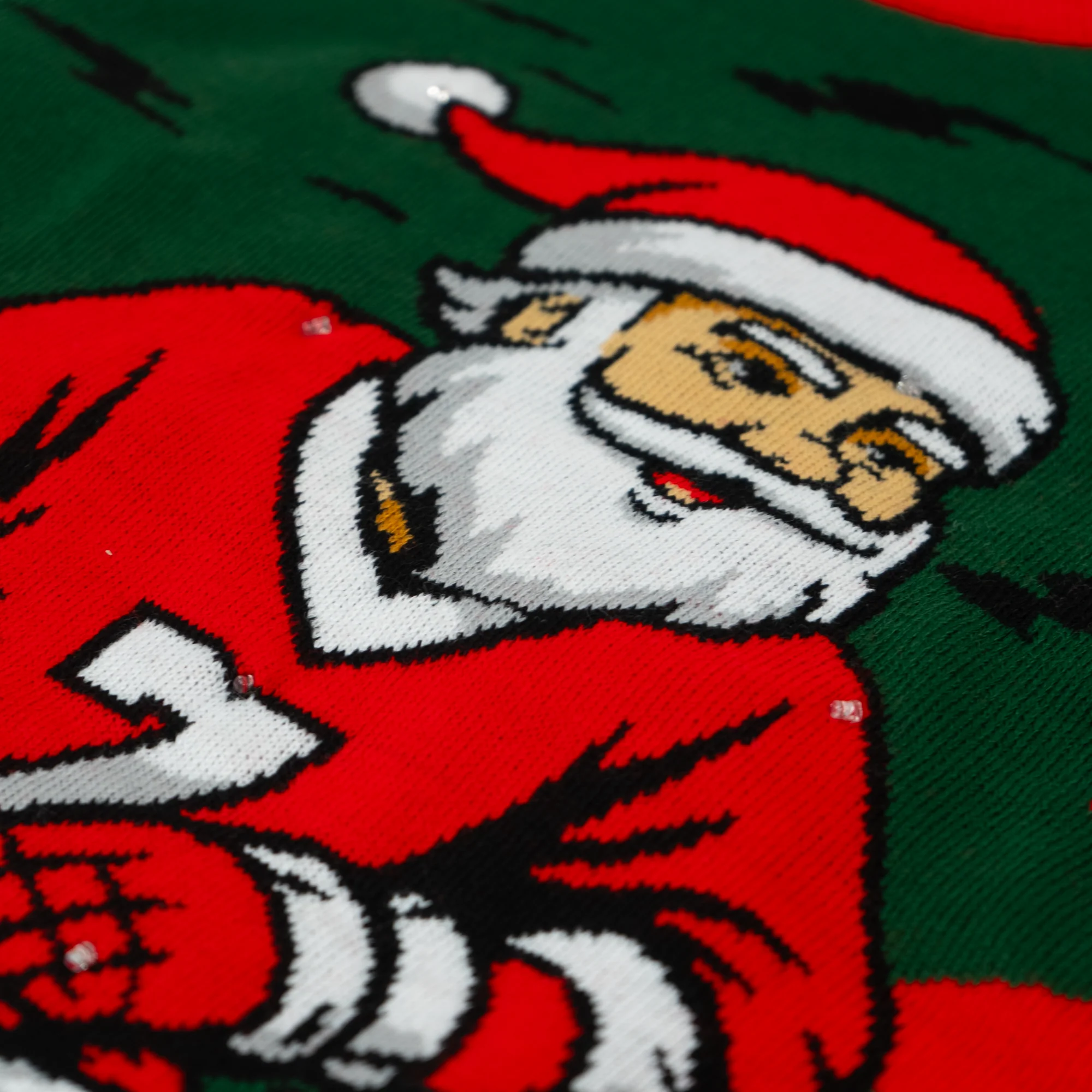 Santa's Glow Game Sweater - Image 4