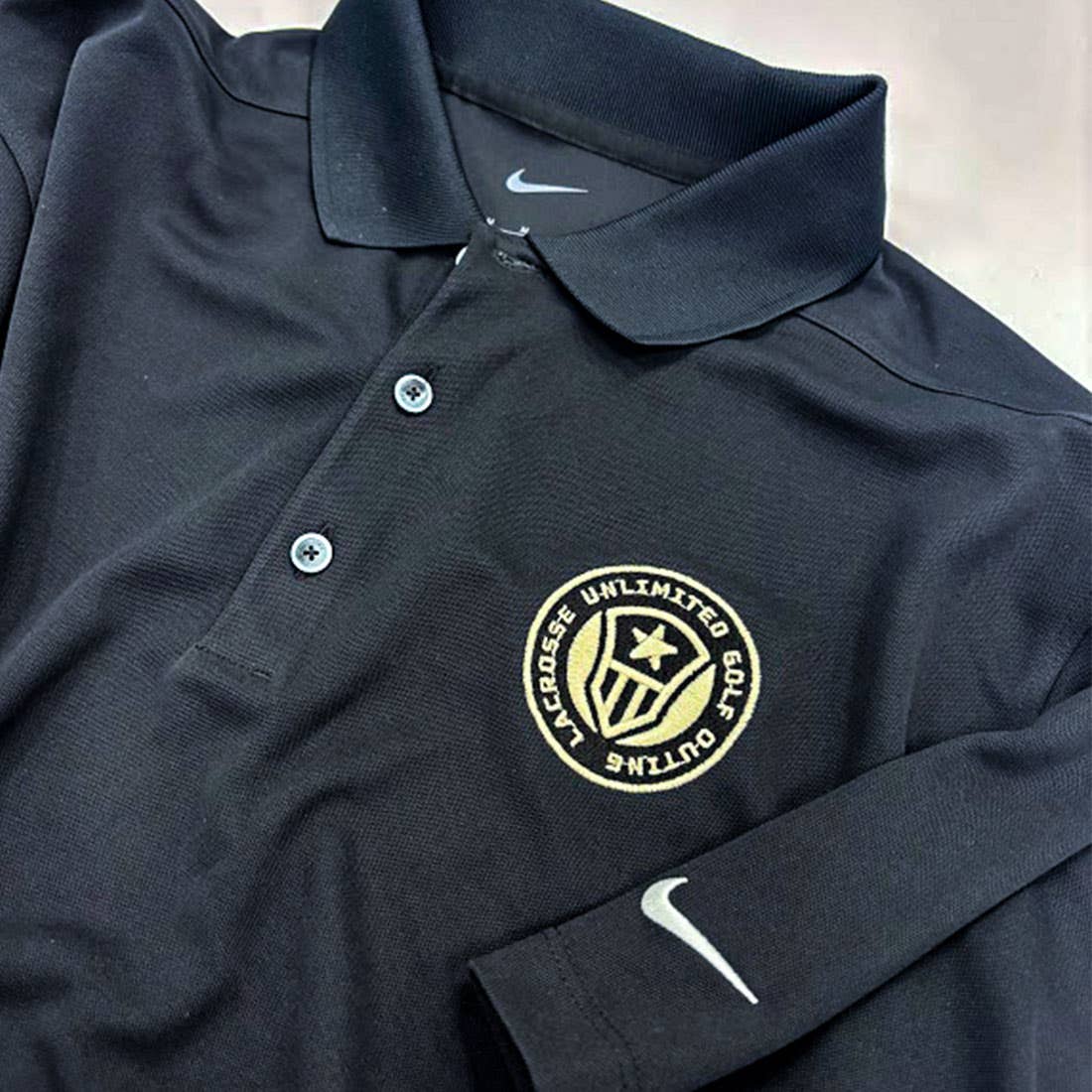 Shootout For Soldiers Lacrosse Golf Polo - Image 2