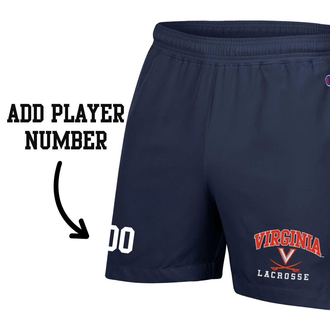 Virginia Lacrosse 5" Shorts - Adult - Image 3