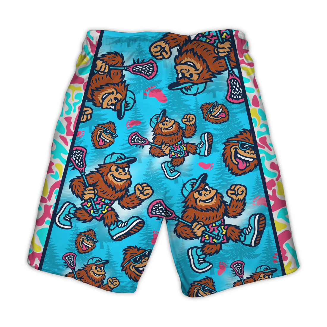 Big Foot Laxin Lacrosse Shorts - Image 2