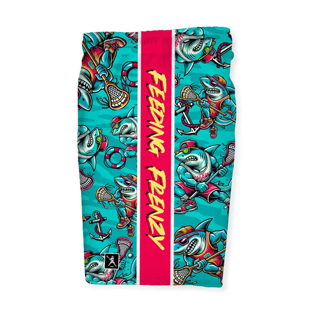 Feeding Frenzy Lacrosse Shorts - Image 2