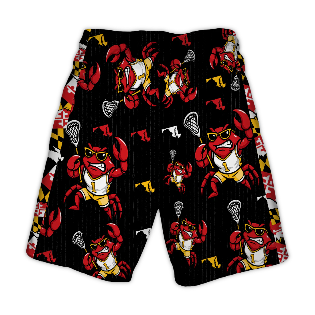 Maryland Graphic Lacrosse Shorts - Image 2