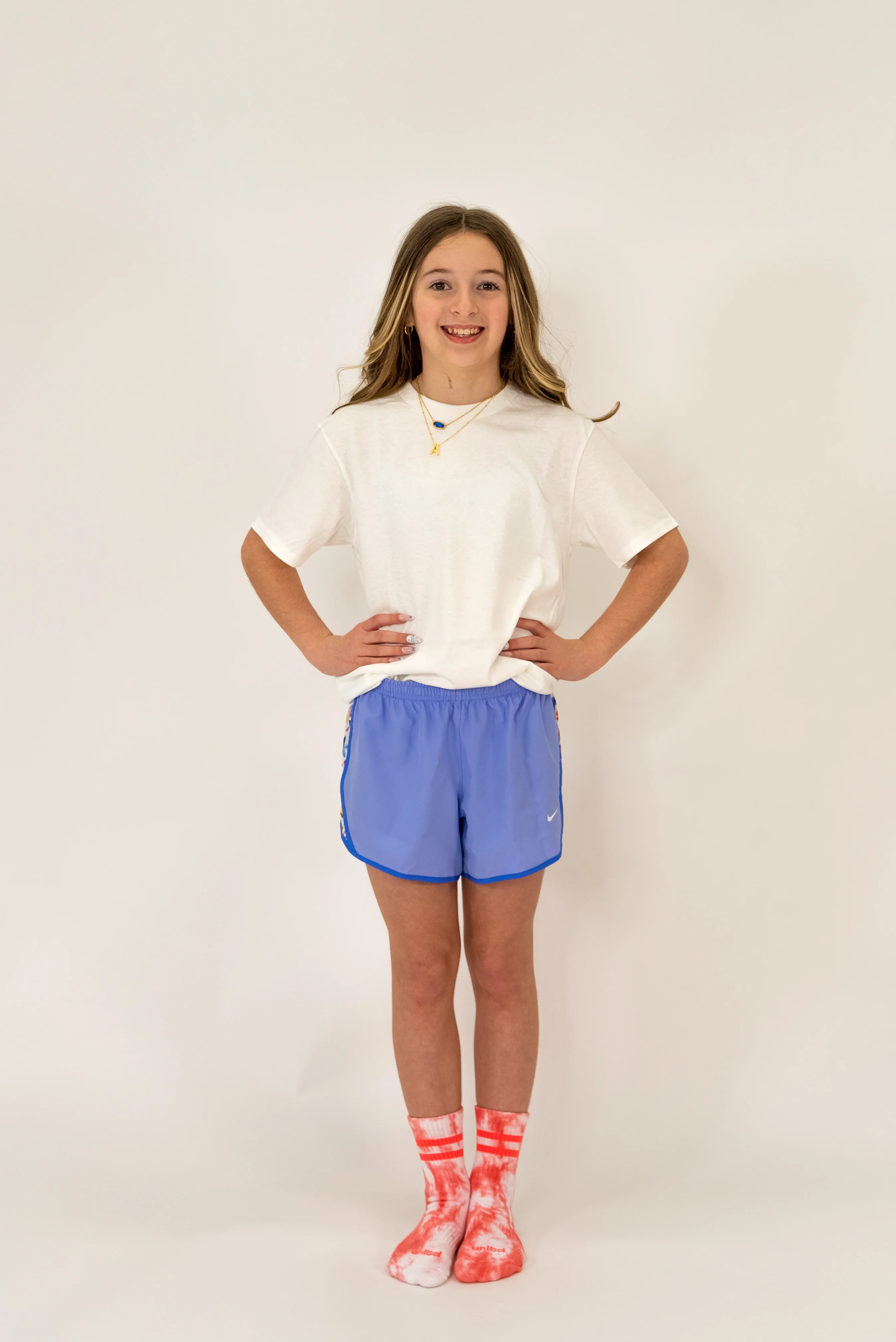 Nike Girls Sapphire Shorts - Image 3