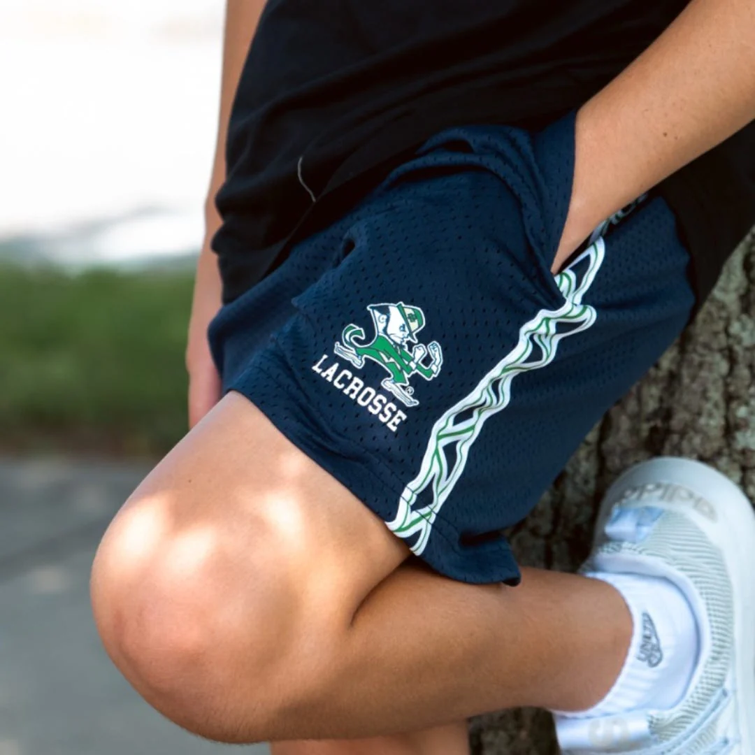 Notre Dame Lacrosse 5.5" Shorts - Youth - Image 2
