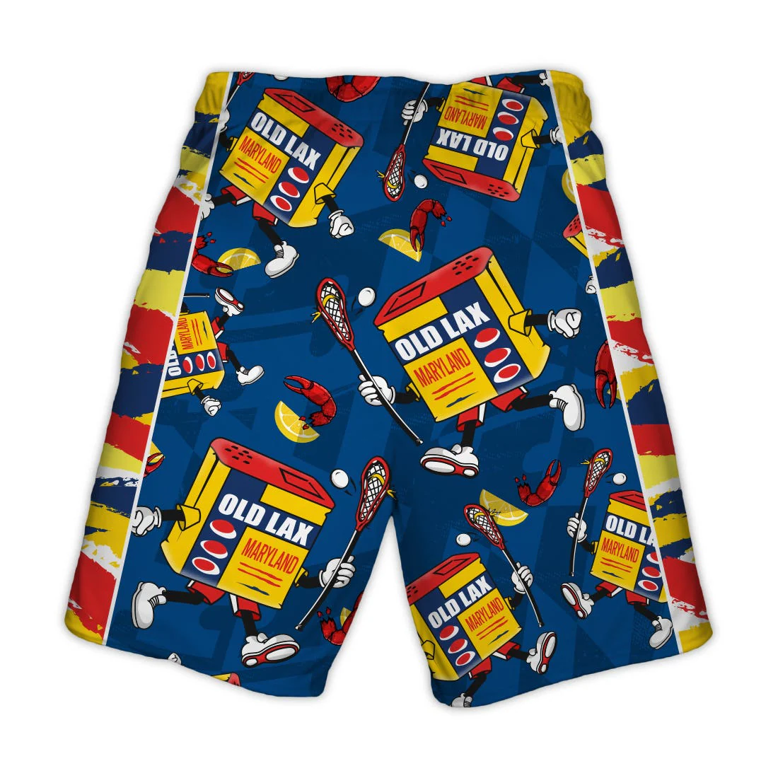 Old Lax Crab Lacrosse Shorts - Image 3