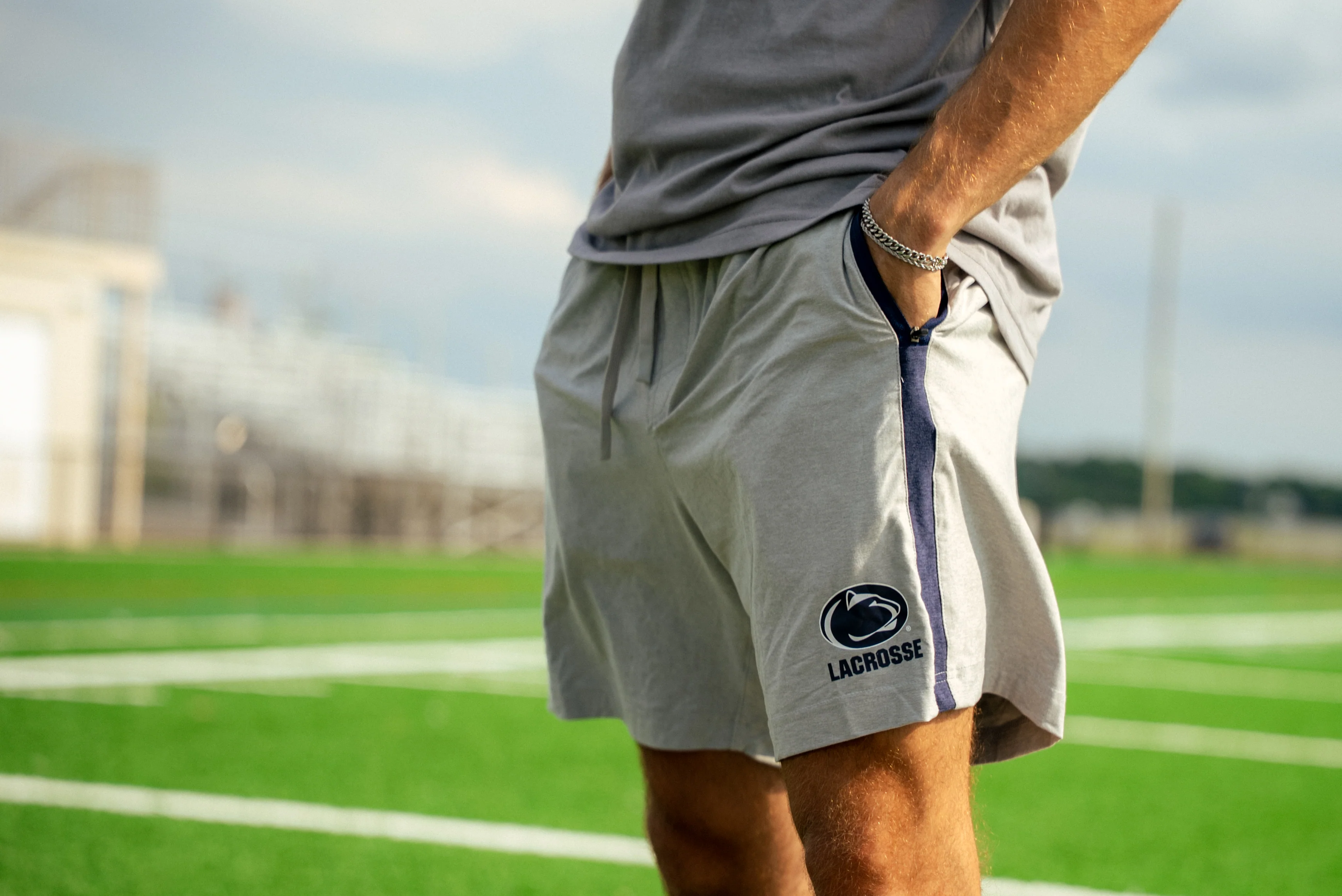 Penn State Adult Lacrosse Shorts - Image 2