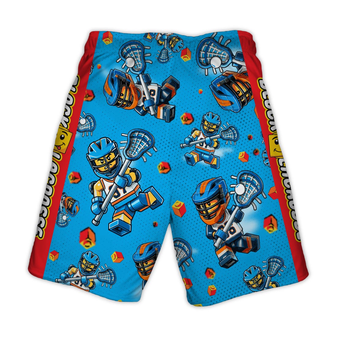 Running Brick Lacrosse Shorts - Image 2