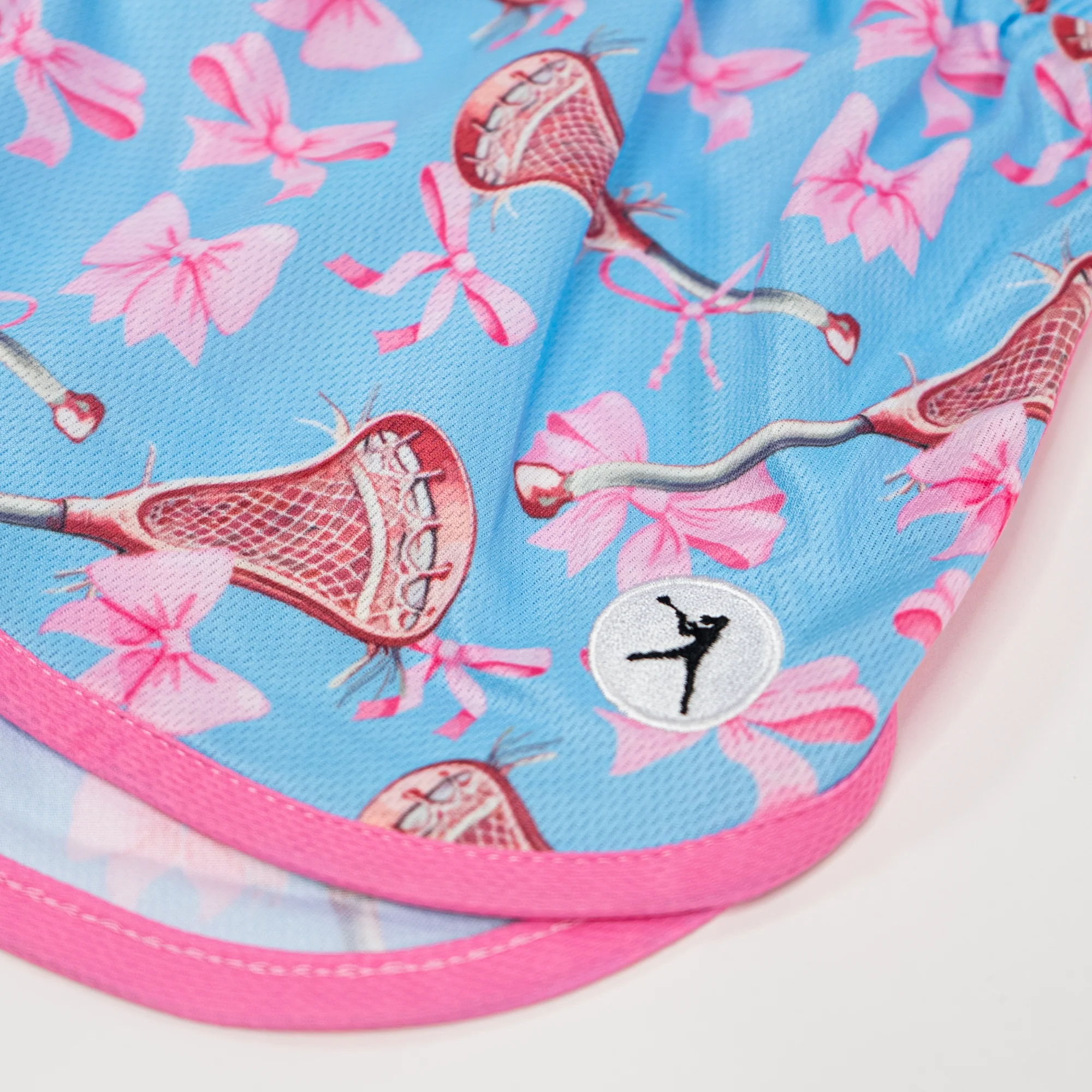 Slay Girl Lax & Bows Girls Lacrosse Shorts - Image 5