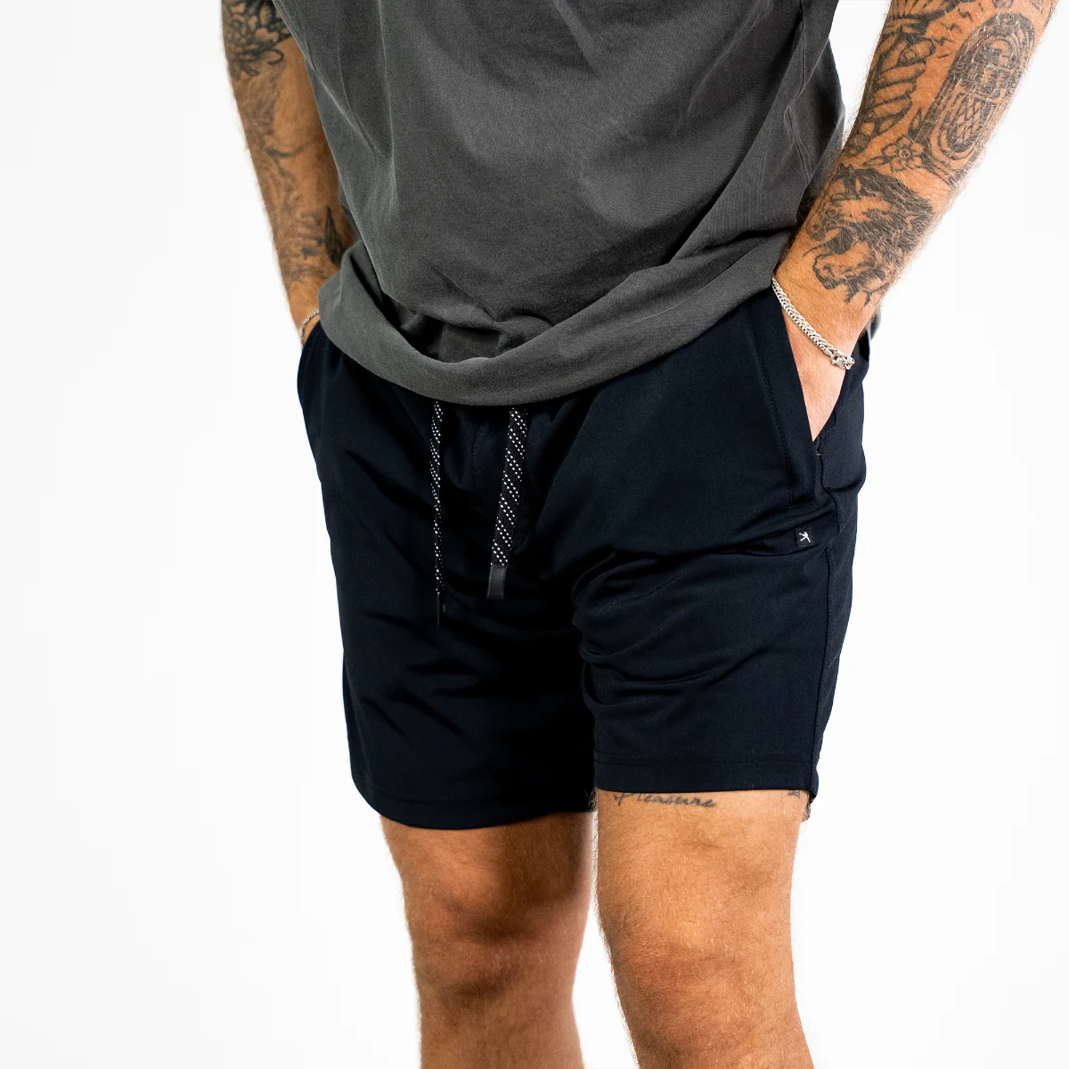 Tactical 4.0 Onyx Black Lacrosse Shorts - Image 3