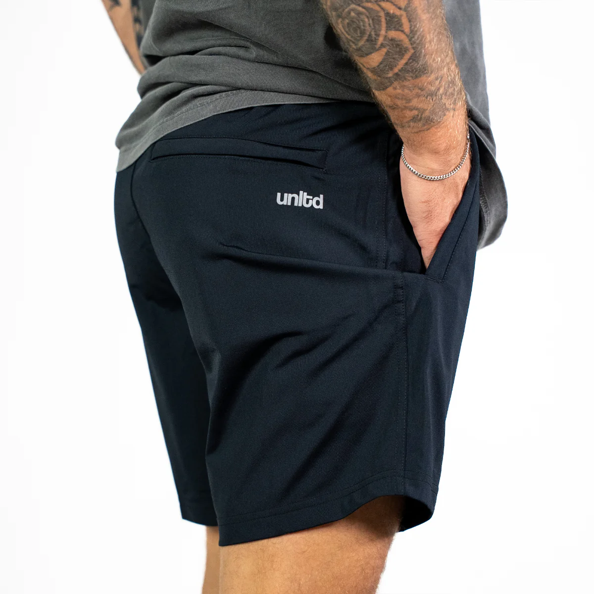 Tactical 4.0 Onyx Black Lacrosse Shorts - Image 4