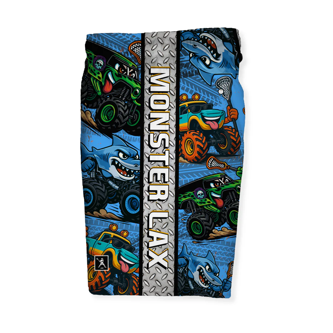 Monster Jam Lacrosse Shorts - Image 3