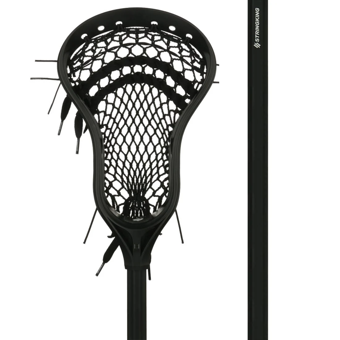 StringKing Complete 2 Intermediate Lacrosse Stick - Defense - Image 2