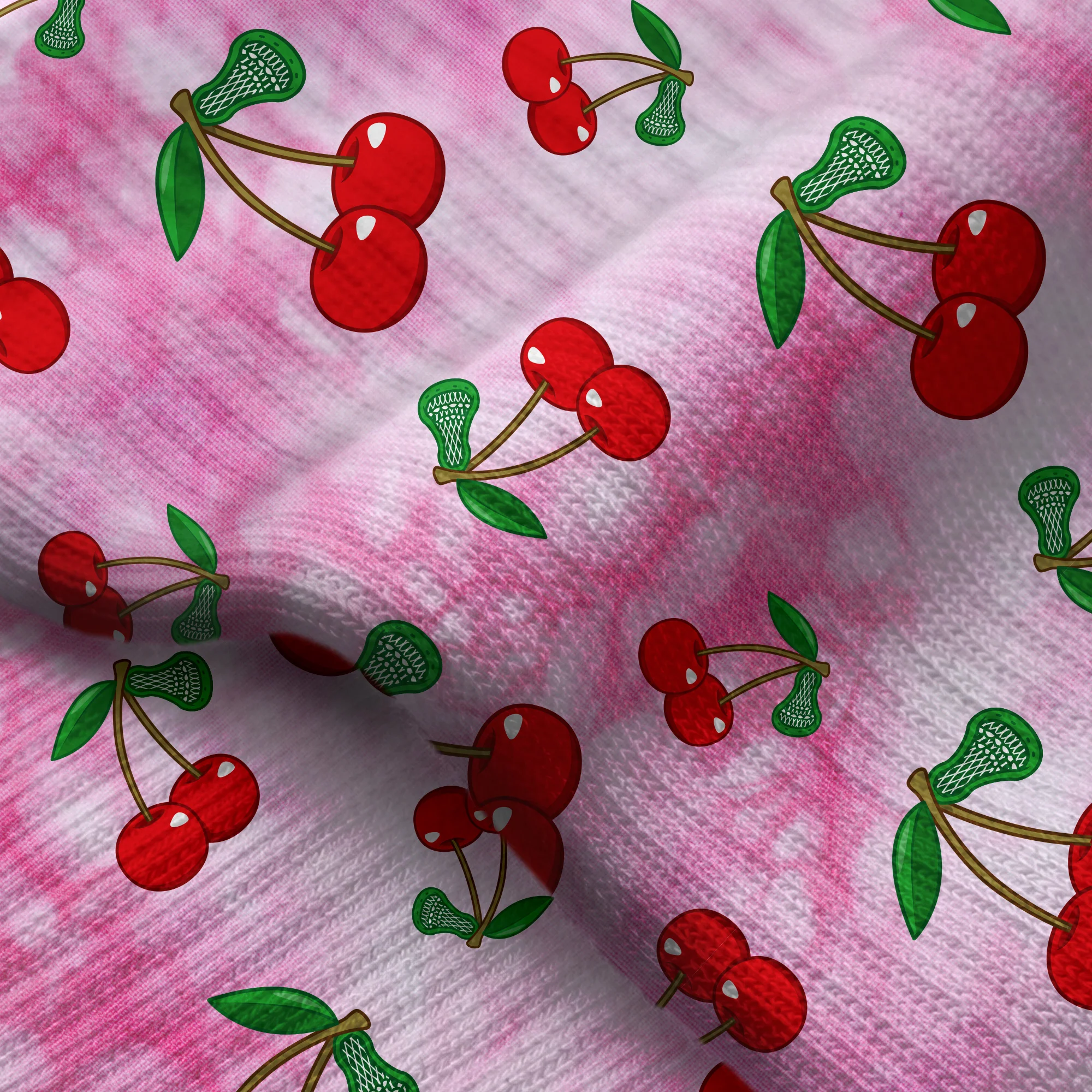 Lax Cherries Crew Lacrosse Socks - Image 2