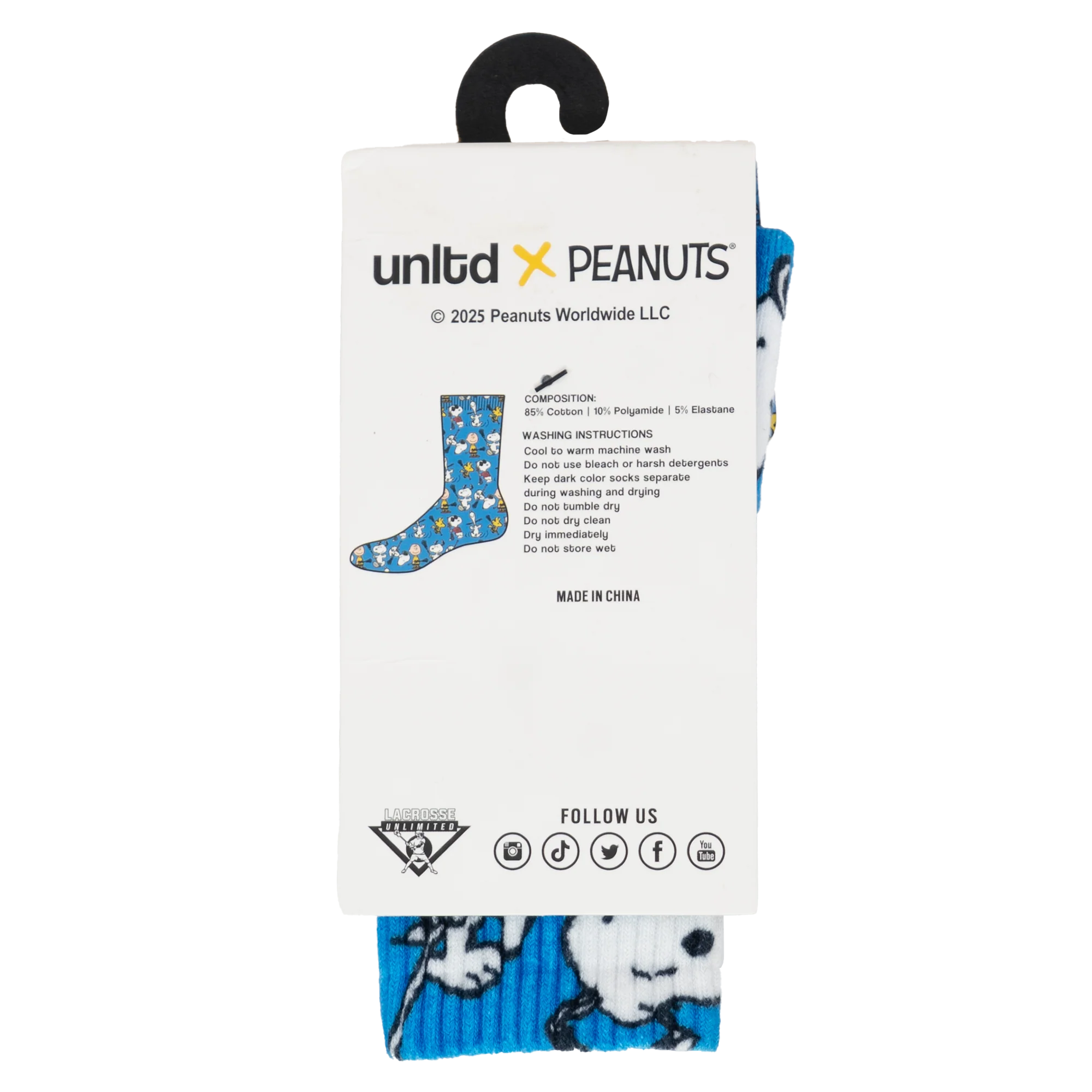 Peanuts All Over Lacrosse Socks - Image 4