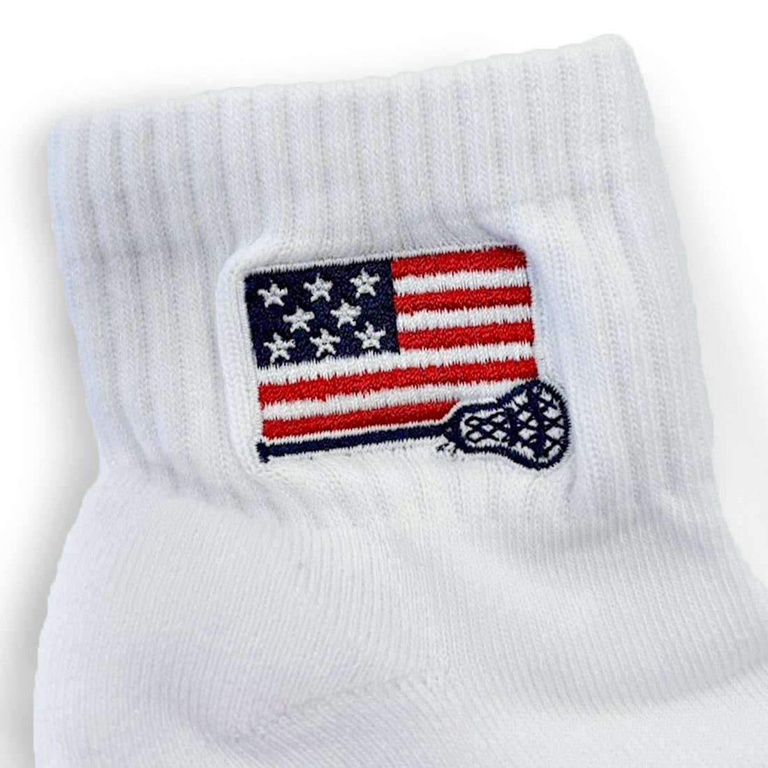 UNLTD USA Quarter Lacrosse Socks 3 Pack - Image 2