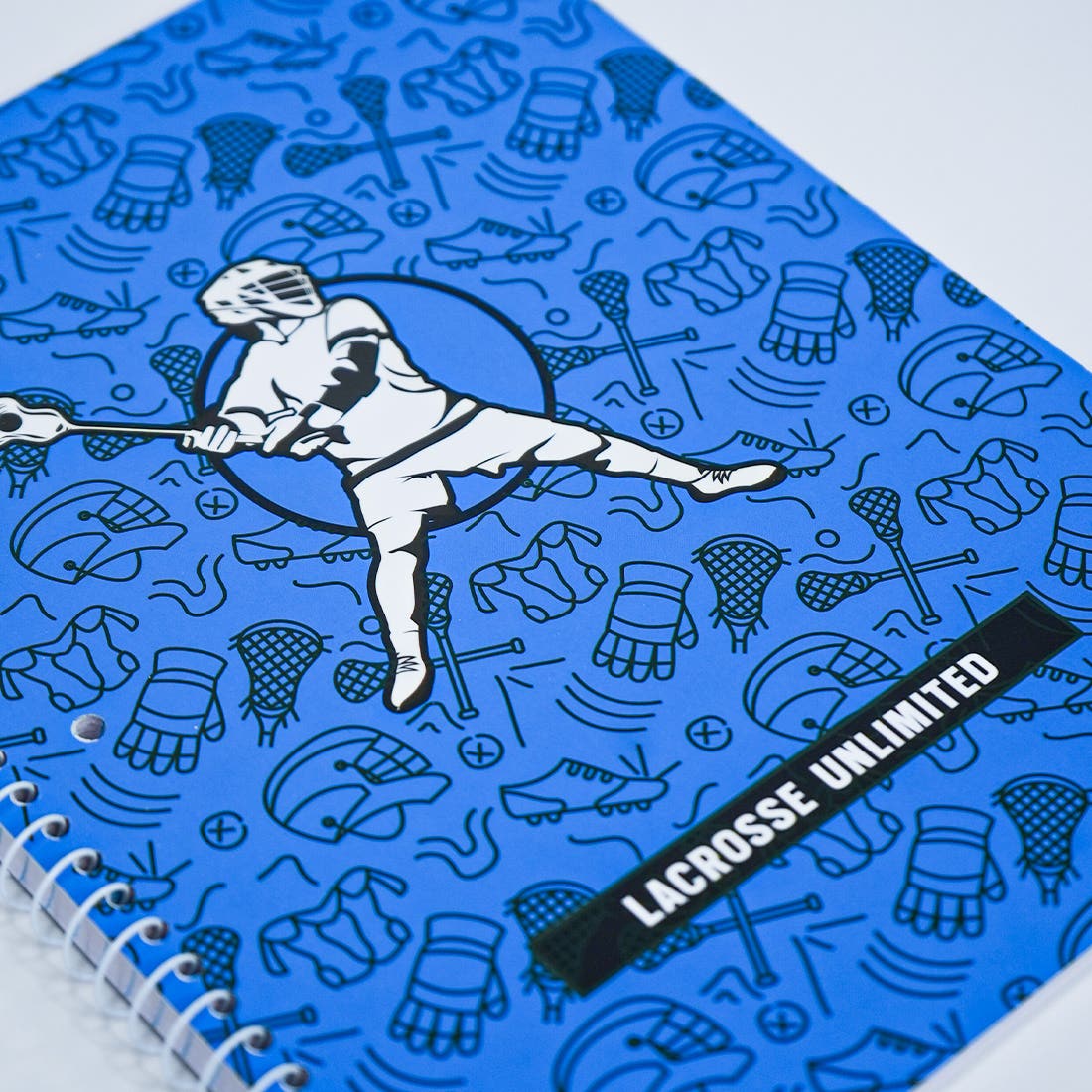 Jumpman Spiral Lacrosse Notebook - Image 2