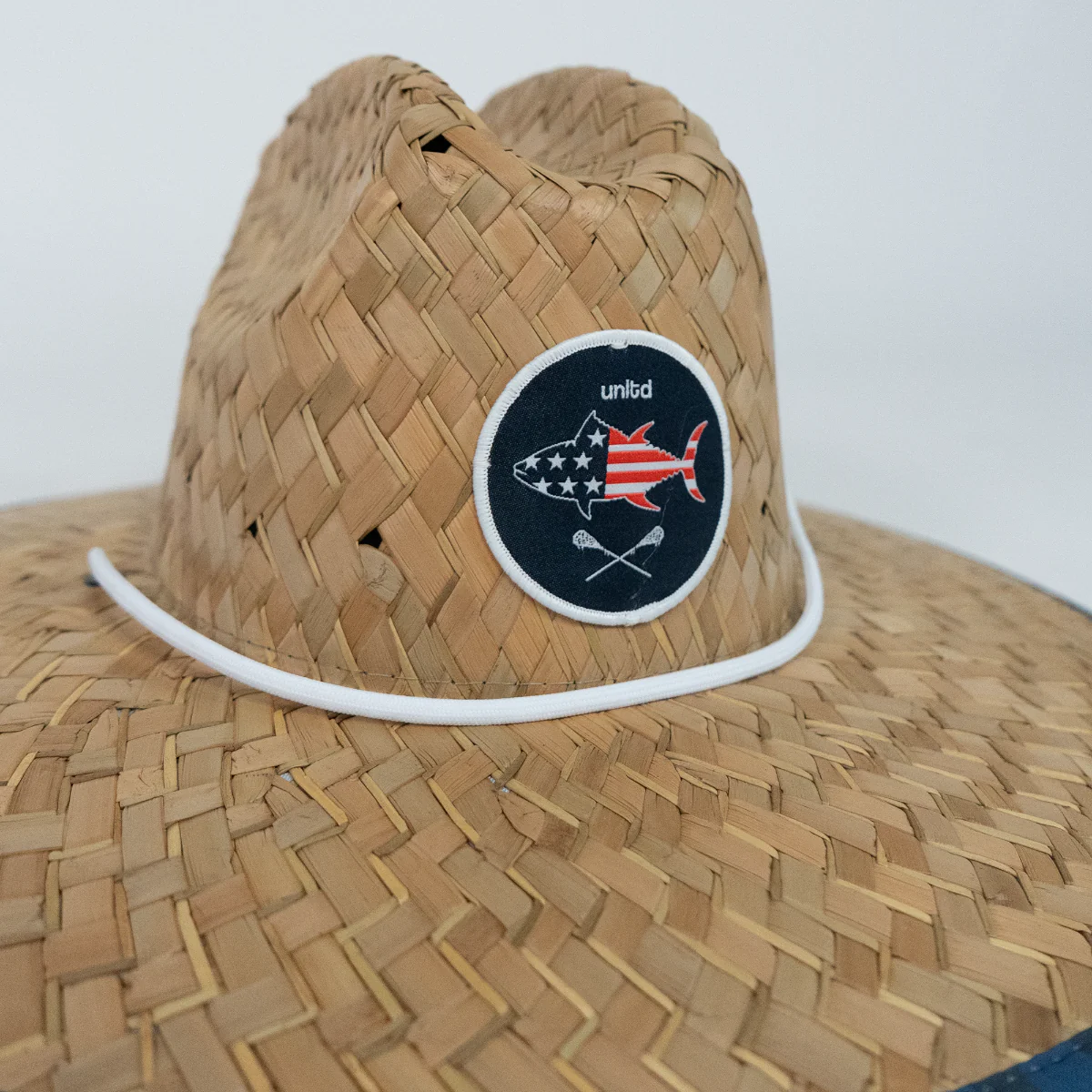 USA Lacrosse Straw Hat - Image 2