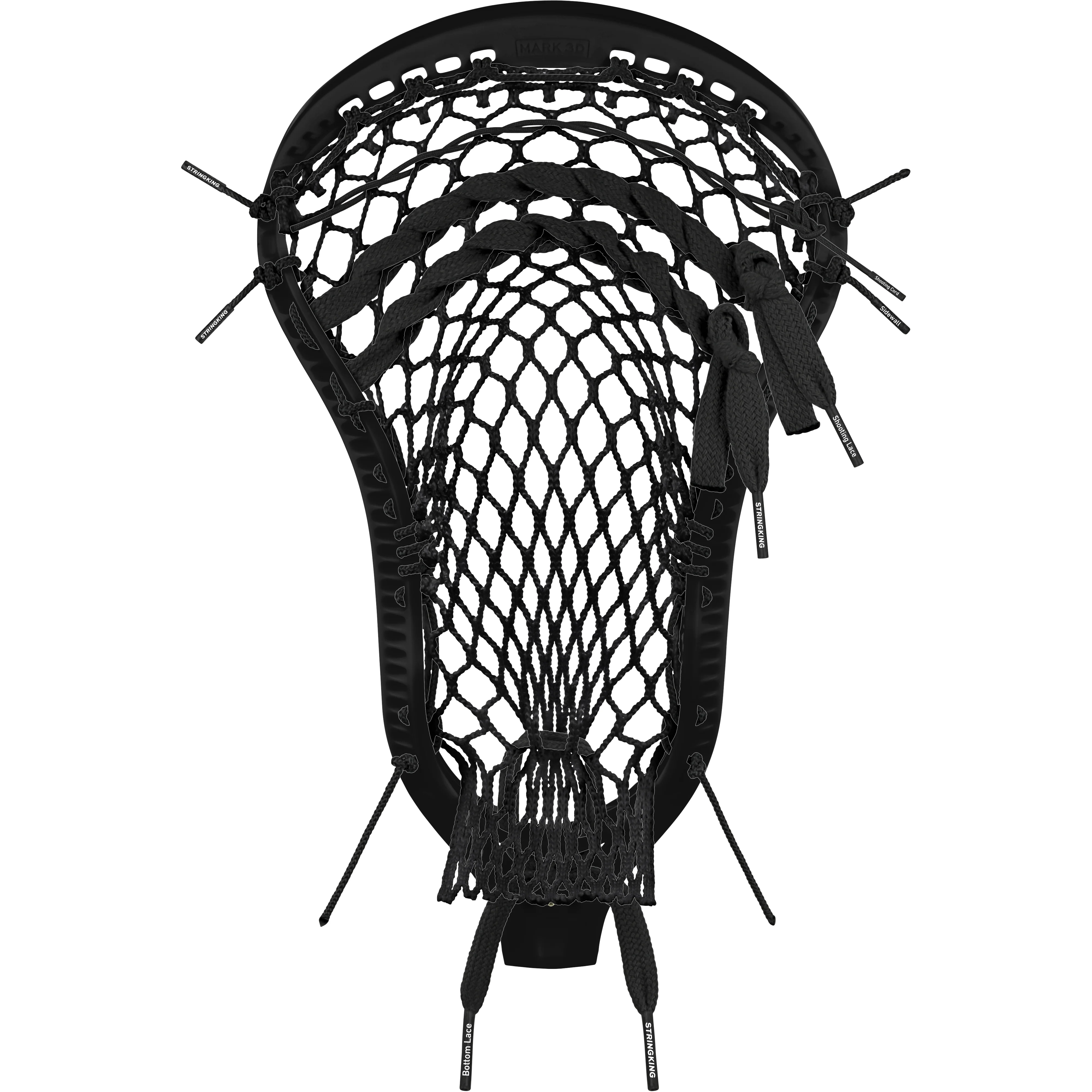 StringKing Mark 3D Men's Strung Lacrosse Head Type 5S - Image 6