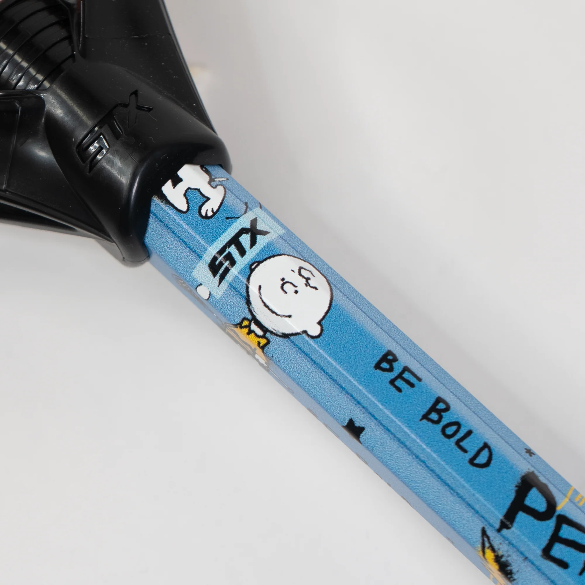 STX Peanuts Black/Blue Mini Lacrosse Stick - Image 3