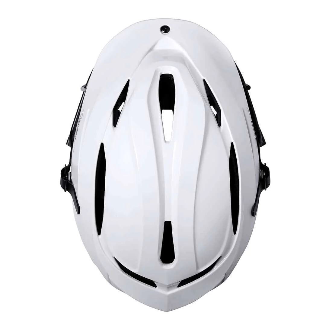 STX Rival Jr Youth Lacrosse Helmet (White Shell/Black Facemask) - Image 5