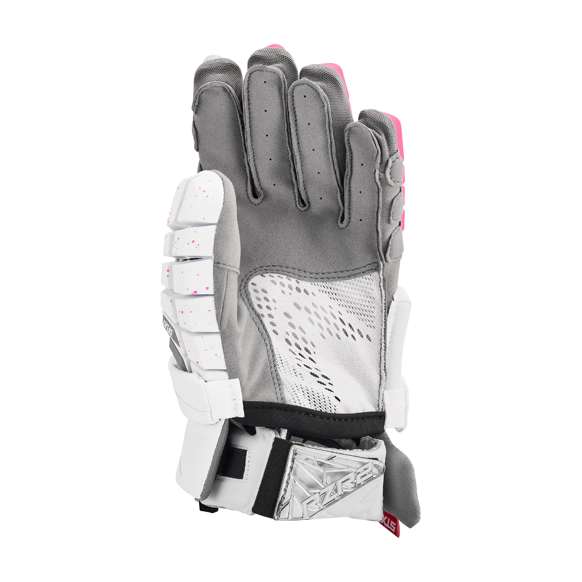 STX Surgeon RZR 2 Lacrosse Gloves- Limited Edition Neon - Image 3
