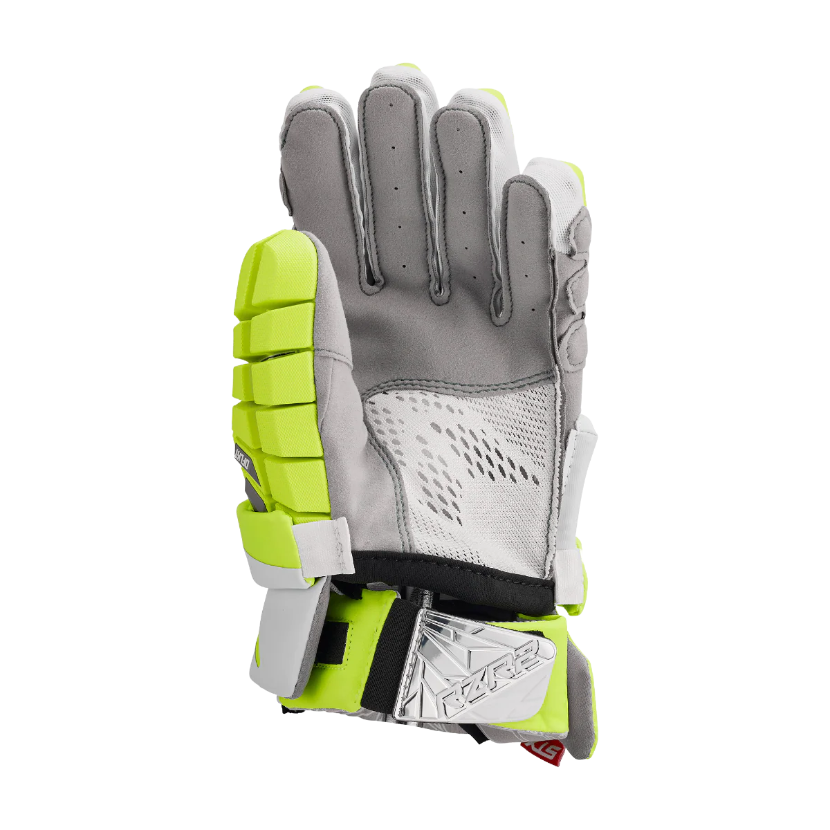 STX Surgeon RZR 2 Lacrosse Gloves- Limited Edition Neon - Image 7