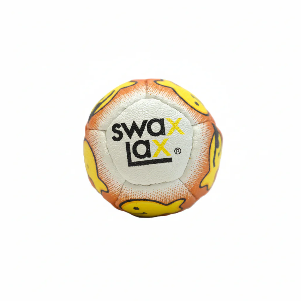 Swax Lax Lacrosse Training Ball Cheddar Lax - Image 3
